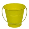 YELLOW BUCKET 4.25" TALL---MINI