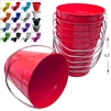 RED BUCKET 4.25" TALL---MINI