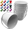 WHITE BUCKET 4.25" TALL---MINI