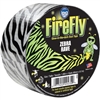 ZEBRA GLOW IN THE DARK DUCT TAPE 2" X 10YDS