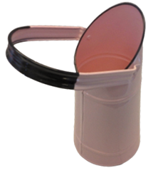 PINK ENAMEL WATER PITCHER