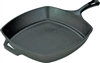 CAST IRON SQUARE SKILLET 10" SMOOTH-- (3/bx)