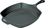 CAST IRON SQUARE SKILLET 10" SMOOTH-- (3/bx)
