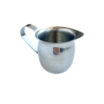 CREAMER, STAINLESS STEEL 3OZ