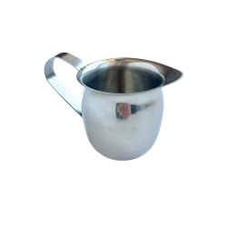 CREAMER, STAINLESS STEEL 3OZ