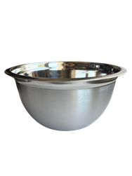 8QT DEEP GERMAN  BOWL, HD Brushed
