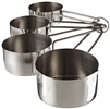 MEASURING CUPS, STAINLESS/4PC SET
