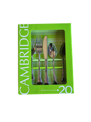 FLATWARE, 20PC CODIE OR JESSCA, ASST