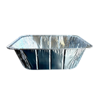 ALUM ROASTER HALF SIZE, DEEP, DISPOSABLE