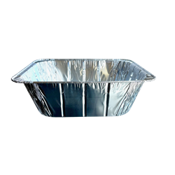 ALUM ROASTER HALF SIZE, DEEP, DISPOSABLE