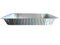 RECT ALUM ROASTING PAN LG, DEEP, DISPOSABLE