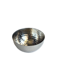 BOWL MINI STLSS 4" DIA--HAMMERED