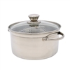 4QT STEAMER POT STLSS