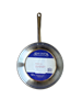 FRY BREAD PAN 12" STAINLESS STEEL, 1-HDLE (30cm)