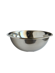 MIXING BOWL S/S 12"DIA x  4.5" TALL (32cm)