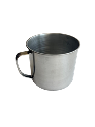 MUG 24oz STAINLESS,, 4.5"DIA 4'HT
