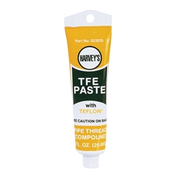 PIPE JOINT COMPOUND,  "HARVEY'S", 1OZ, TFE PASTE