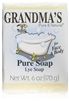 GRANDMA'S PURE LYE SOAP, LGE SIZE (6 oz)