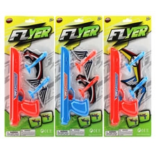 LAUNCHER PLAY SET W/ 2 PCS. PLANE ON CARD