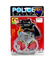 CAP GUN WITH HANDCUFFS