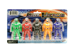 SUPER HEROES 5PC SET