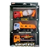 CONSTRUCTION TRUCK 3 PCS 7.25" W/ 4" PICK-UP