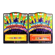 HARMONICA ON CARD 5.5"