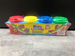 PLAY DOUGH, 4 COLORS