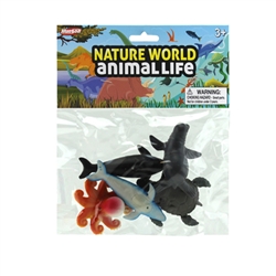 BABY OCEAN ANIMALS, 5 PCS