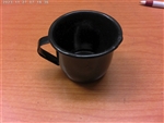 ESPRESSO CUP, BLACK ROUND, MEXICO