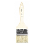 2.5" WHITE BRISTLE BRUSH