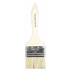 2.5" WHITE BRISTLE BRUSH