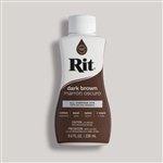 DARK BROWN LIQUID DYE,RIT(12/BOX)