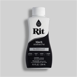 BLACK LIQUID DYE,RIT(12/BOX)
