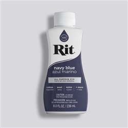 NAVY BLUE LIQUID DYE,RIT(12/BOX)