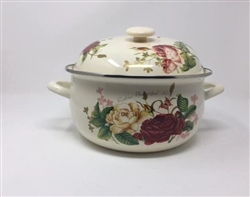 ENAMEL CASSEROLE POT, 24CM