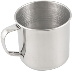 MUG, STAINLESS STEEL, 18OZ