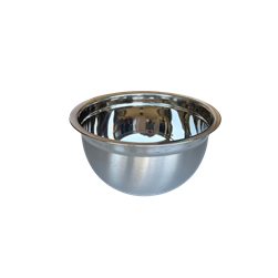 3QT DEEP GERMAN BOWL, brushed