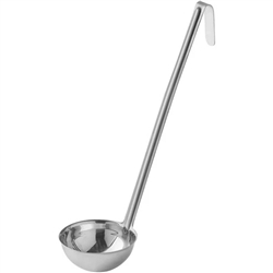 LADLE,16"  HD 12oz BOWL, w/HOOK