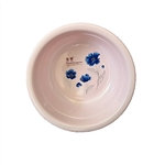 BASIN 12.5" ROUND W/FLOWERS