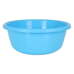 BASIN, 29QT PLASTIC, ASST (19"DIA x 8" DEEP)