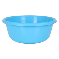 BASIN, 29QT PLASTIC, ASST (19"DIA x 8" DEEP)