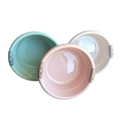 BASIN ROUND PLASTIC, 13.75DIA X 6.25H