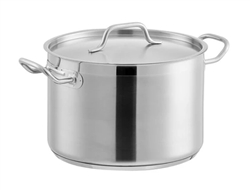 STOCK POT S/S 120QT, DBL BOTTOM
