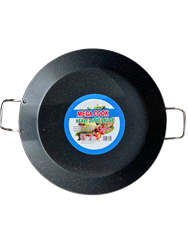 COMAL NON-STICK--2 HANDLES-- 19.5"DIA