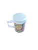 SHAKER FOR SALT, PEPPER, CHEESE--PLASTIC