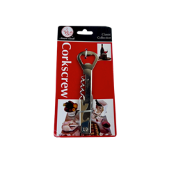 CORKSCREW, WAITERS w/BOTTLE OPENER