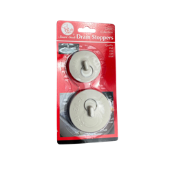 DRAIN STOPPERS, 2PCS