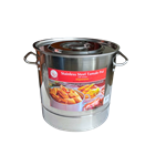 TAMALE STEAMER 22QT STAINLESS STEEL
