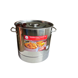 TAMALE STEAMER 33QT STAINLESS STEEL